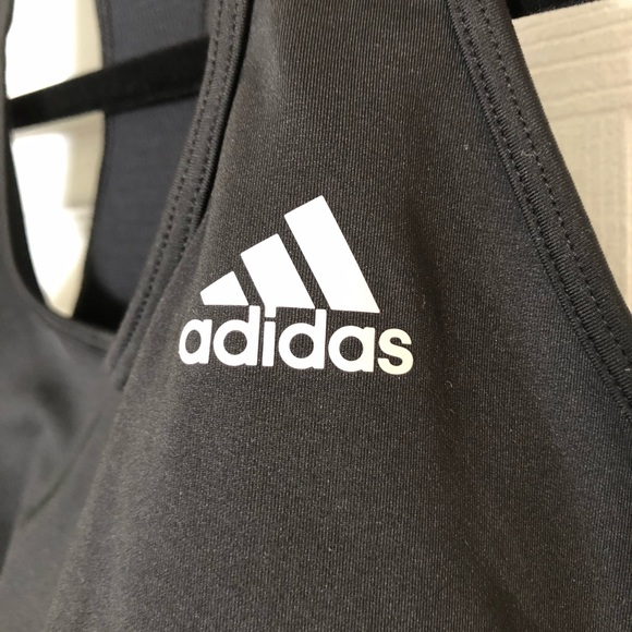 adidas techfit Sports Bra - Black, Medium - Picture 5 of 9